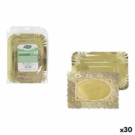 Snack tray Algon Rectangular 22 x 28 cm (30 Units)