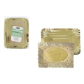 Snack tray Algon Rectangular 32 x 39 cm (36 Units)