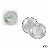 Snack tray Algon Circular 30 cm (30 Units)