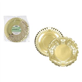 Snack tray Algon Circular 35 cm (30 Units)