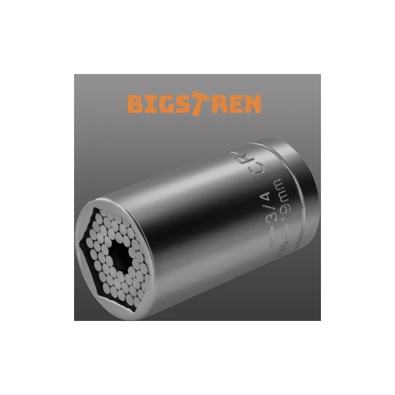 Universal socket - socket wrench 7-19mm