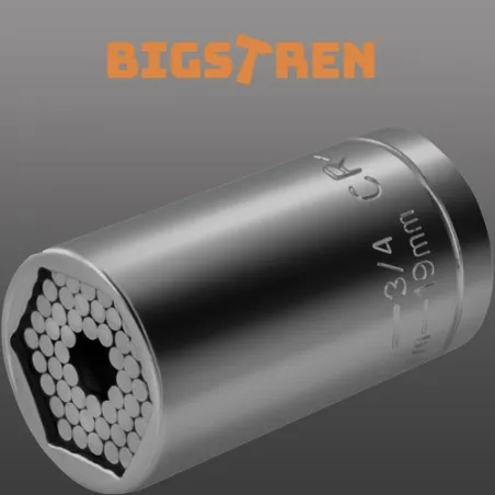 Universal socket - socket wrench 7-19mm