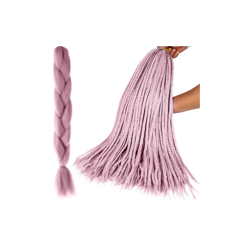 Synthetic Hair Braids - Pink