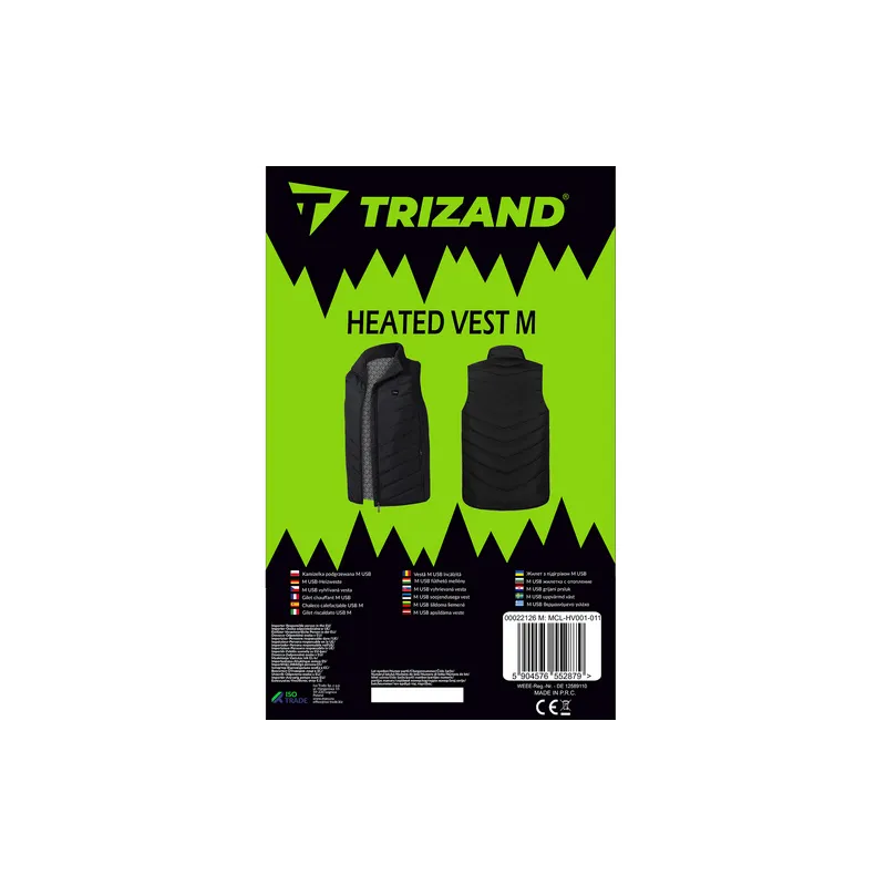 Heated vest M USB Trizand 22126