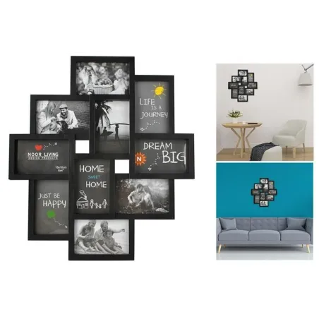 10 Photo Frame - Black