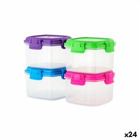 Set of lunch boxes Privilege 65 ml Mini 4 Pieces (24 Units)