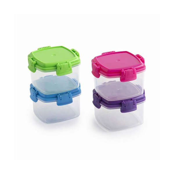 Set of lunch boxes Privilege 65 ml Mini 4 Pieces (24 Units)