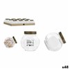 Glass Jar La Mediterránea WOOD 280 ml (48 Units)