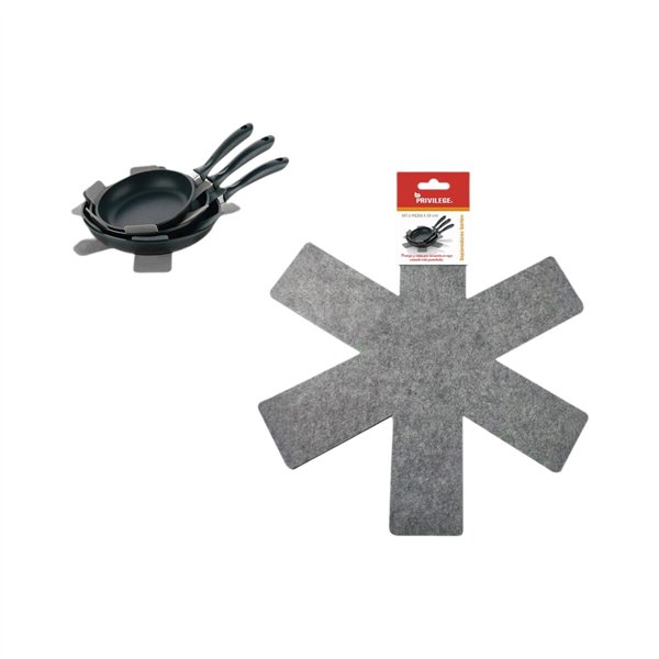 Frying Pan Protector Privilege 38 cm (24 Units)