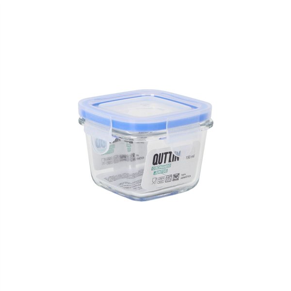 Lunch box Inde Quttin ø 8,8 x 6,6 cm 150 ml (24 Units)