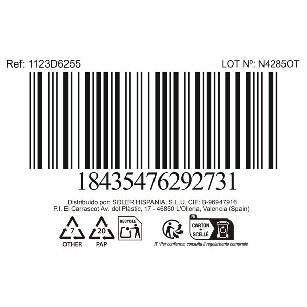 Wineglass La Mediterránea Bois (48 Units)