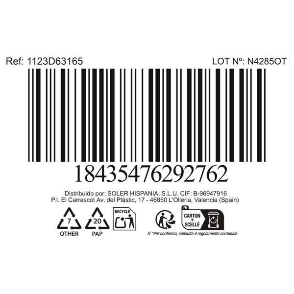 Wineglass La Mediterránea Bois (48 Units)