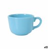 Cup La Mediterránea Blue 500 ml (12 Units)