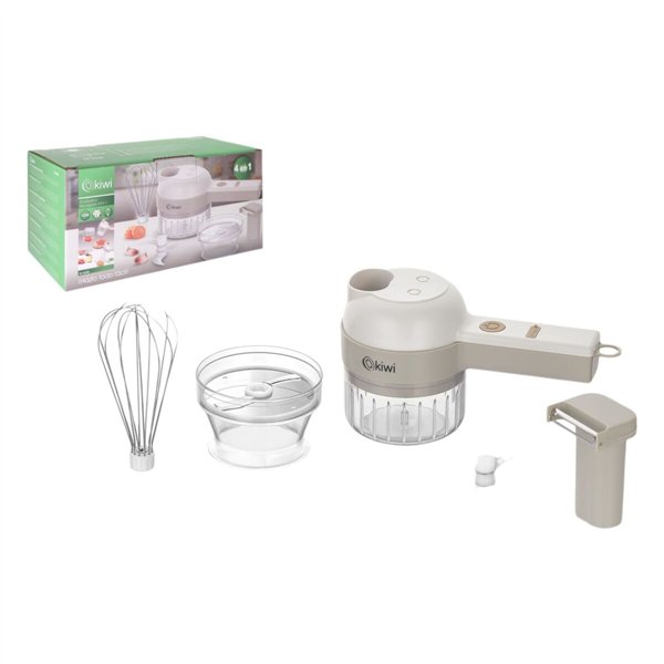 Rechargeable Portable Mini Chopper Kiwi 200 ml (6 Units)