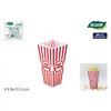 Container to serve the popcorn Algon 9,5 x 19,3 cm (24 Units)