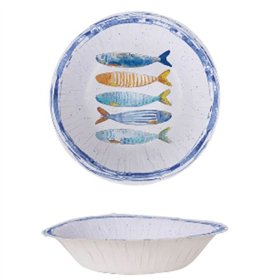 Plate set Inde 450 ml 6 Pieces (24 Units)