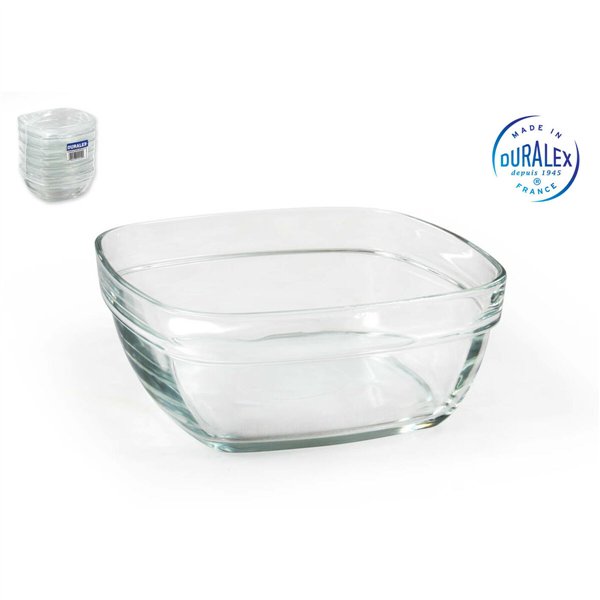 Salad Bowl Duralex Lys 610 ml 14 x 14 x 6 cm (24 Units)
