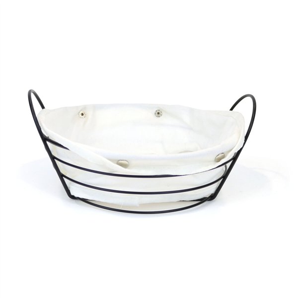Breadbasket My Bar White Metal 26 x 23,5 x 11,2 cm (12 Units)