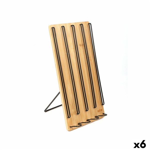 Coffee Capsule Organiser Quttin Bamboo 35 x 18 x 4 cm 40 Coffee Capsules (6 Units)