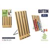 Coffee Capsule Organiser Quttin Bamboo 35 x 18 x 4 cm 40 Coffee Capsules (6 Units)