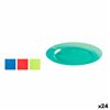 Plate set Algon Ø 19 cm 4 Pieces (24 Units)