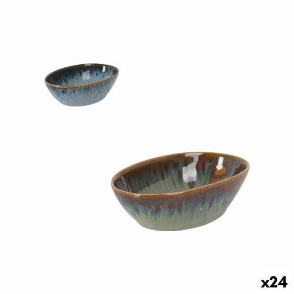Snack Bowl La Mediterránea Pica-pica 14 x 8,5 x 4 cm (24 Units)