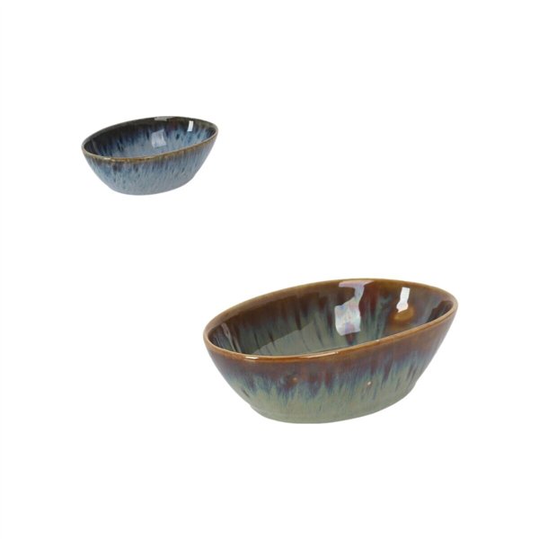Snack Bowl La Mediterránea Pica-pica 14 x 8,5 x 4 cm (24 Units)
