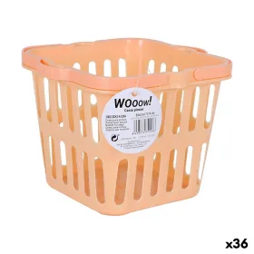 Peg Basket Plastic 18 x 18 x 14 cm (36 Units)