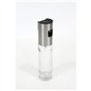 Cruet La Mediterránea Luxe Transparent Silver Glass 100 ml (24 Units)