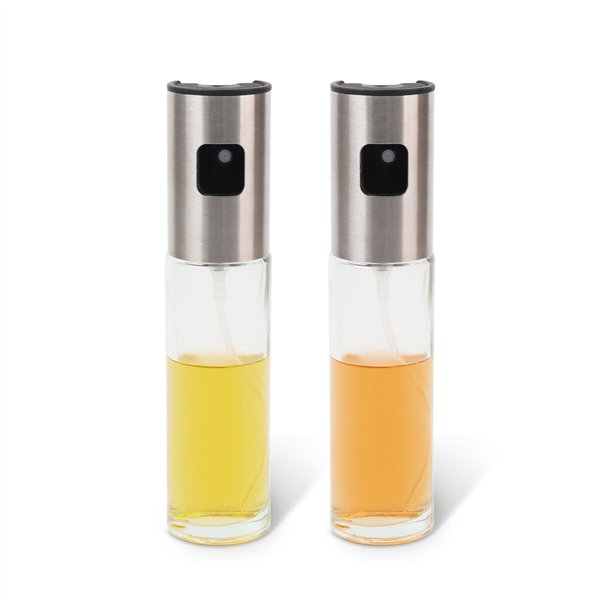 Cruet La Mediterránea Luxe Transparent Silver Glass 100 ml (24 Units)