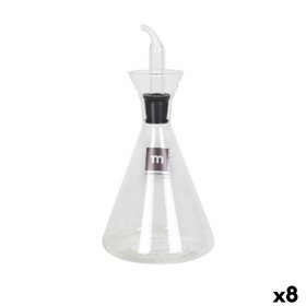 Cruet La Mediterránea Transparent Borosilicate Glass 250 ml (8 Units)