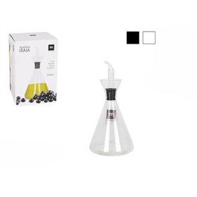 Cruet La Mediterránea Transparent Borosilicate Glass 250 ml (8 Units)