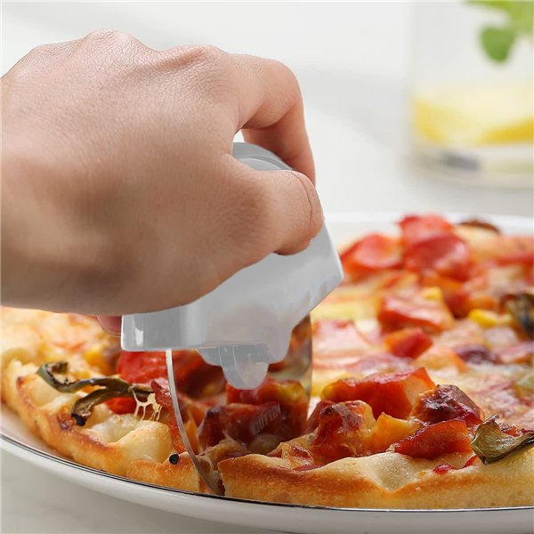 Pizza Cutter Quttin Steel 10 x 8,5 cm (24 Units)