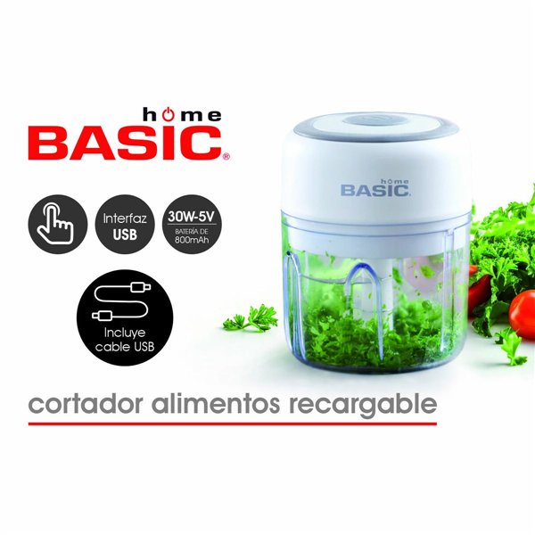 Vegetable Cutter Basic Home 250 ml 11,8 x 9,2 cm (8 Units)