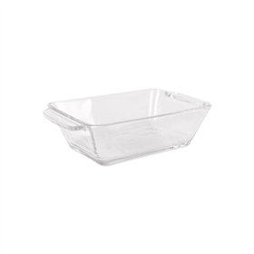 Appetizer Set Arcoglass Anubis Glass Rectangular 4 Pieces (18 Units)