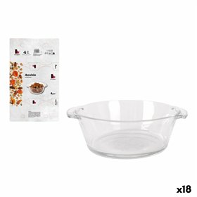 Appetizer Set Arcoglass Anubis Glass 4 Pieces (18 Units)