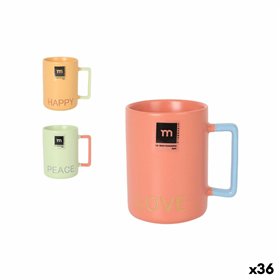 Cup La Mediterránea Love&peace 340 ml (36 Units)