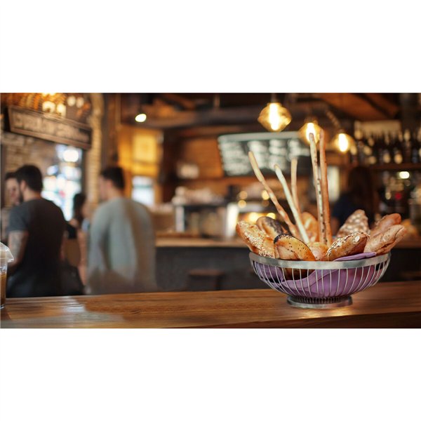 Breadbasket My Bar Silver Metal 17,5 X 7 CM (12 Units)