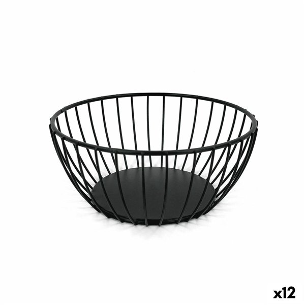 Breadbasket My Bar Black Metal Circular (12 Units)