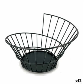 Fruit Bowl My Bar Metal 28 x 18 cm (12 Units)