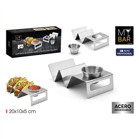 Taco holder My Bar 20 x 10 x 5 cm (12 Units)