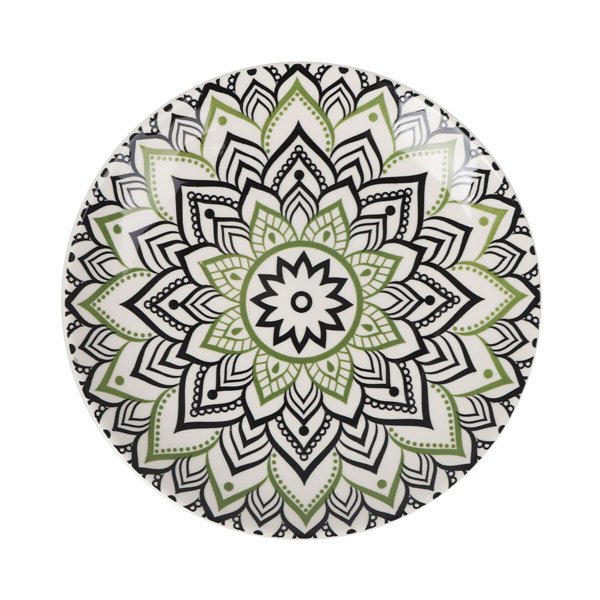 Serving Platter La Mediterránea Kaito Circular (18 Units)