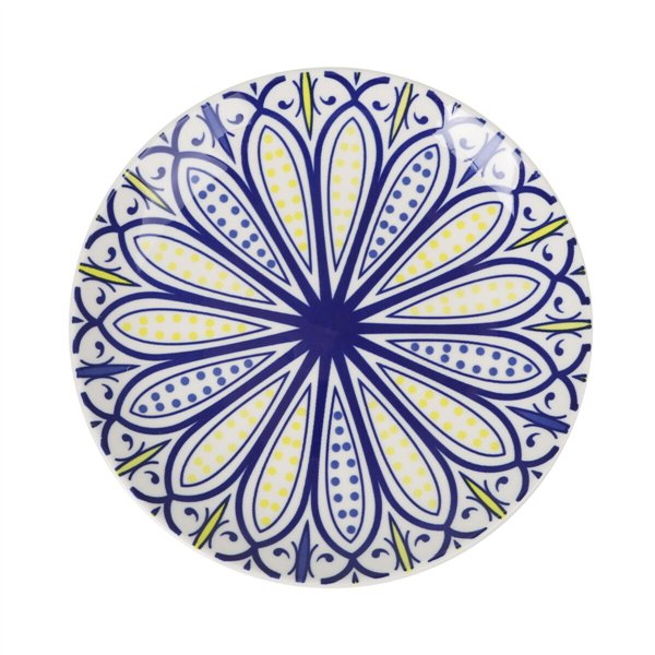 Serving Platter La Mediterránea Kaito Circular (18 Units)