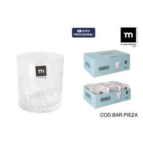 Glass for water La Mediterránea Ciclon (48 Units)
