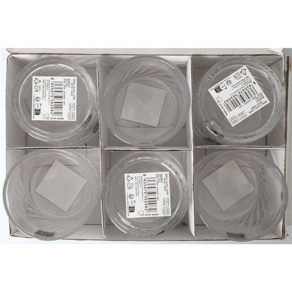 Glass for water La Mediterránea Ciclon (48 Units)