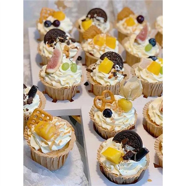 Oven Mould Algon 4,5 x 5 cm (40 Pieces) (24 Units)