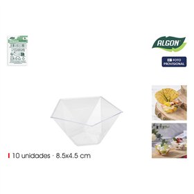 Snack Bowl Algon 10 Pieces (24 Units)
