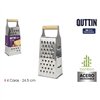Grater Quttin Bamboo 10,6 x 8 x 24,5 cm (24 Units)