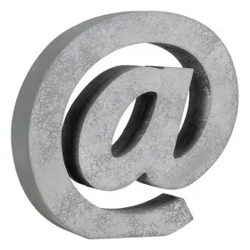 Letter Grey 20 x 4 cm Wood