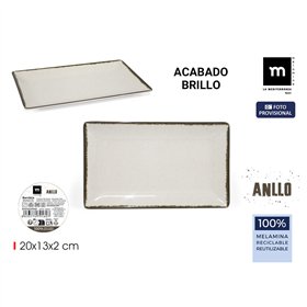 Tray La Mediterránea 20 x 13 x 2 cm (24 Units)